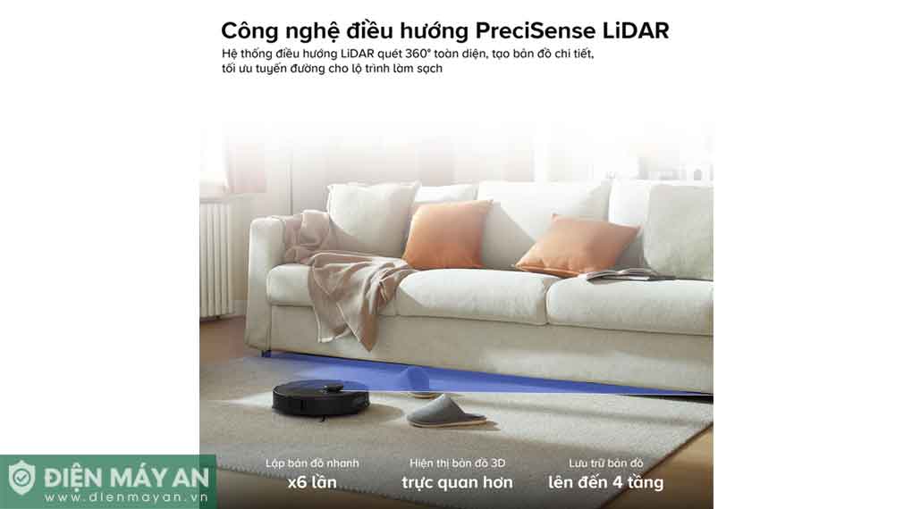 Robot hút bụi lau nhà Roborock QRevo S Pro